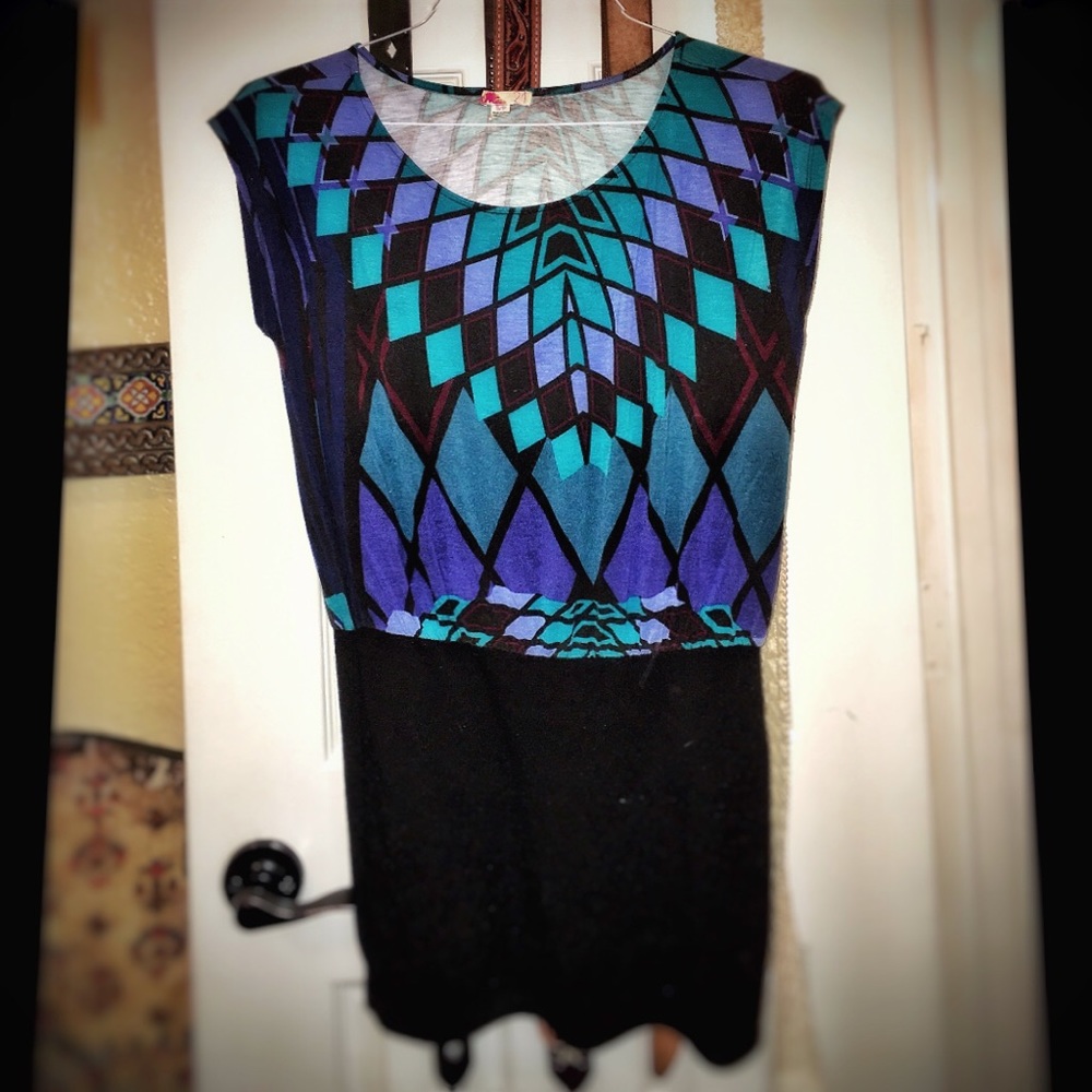 Tribal | Boho Pattern Forever 21 Mini Dress (SP)
